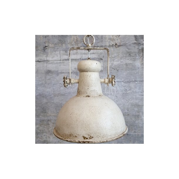 Loftlampe i antique creme, stor