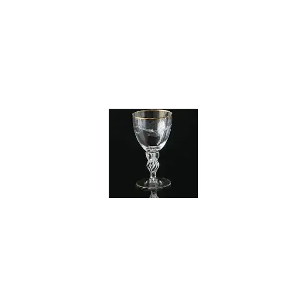 Lyngby glas / Mgeglas uden mger, Hvidvin, 12.5x6 cm, Lyngby